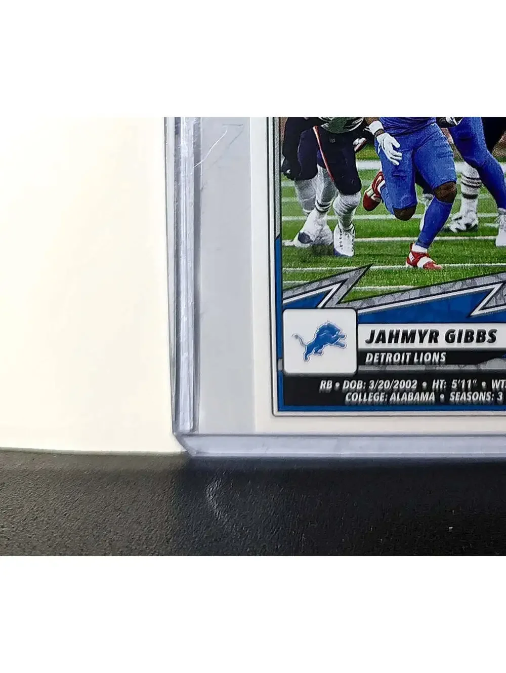 Jahmyr Gibbs 2025 Panini NFL #377 Sticker Detroit Lions
